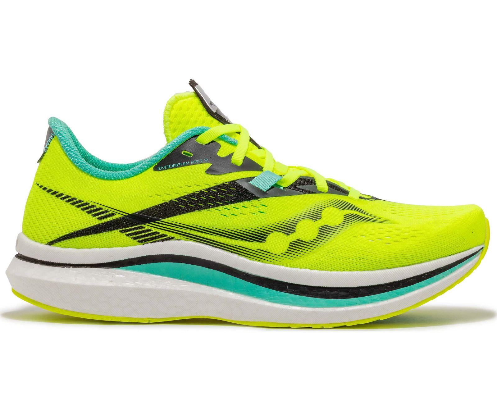 Men's Saucony Endorphin Pro 2 Running Shoes Green | Singapore 466BEXC